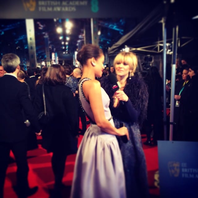 Rising Star nominee speaking to @edibow at the
