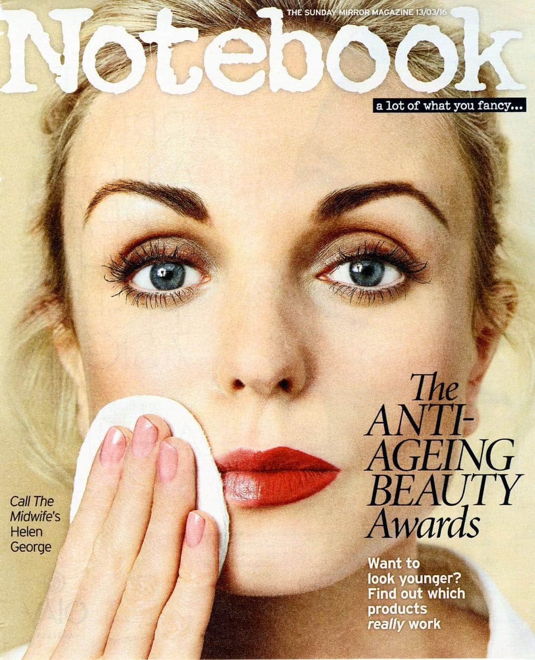 @helenrgeorge looking absolutely beautiful on yesterday's cover of The Notebook