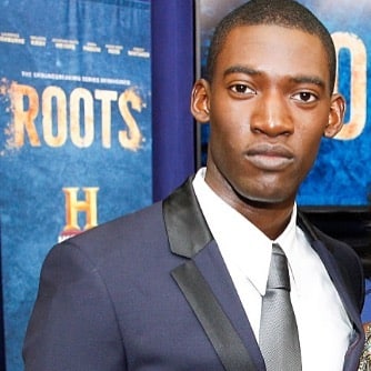 Malachi Kirby pictured at the screening of at @WhiteHouse yesterday! Available to watch on A+E Network 30th May. Photo credit: Getty Images