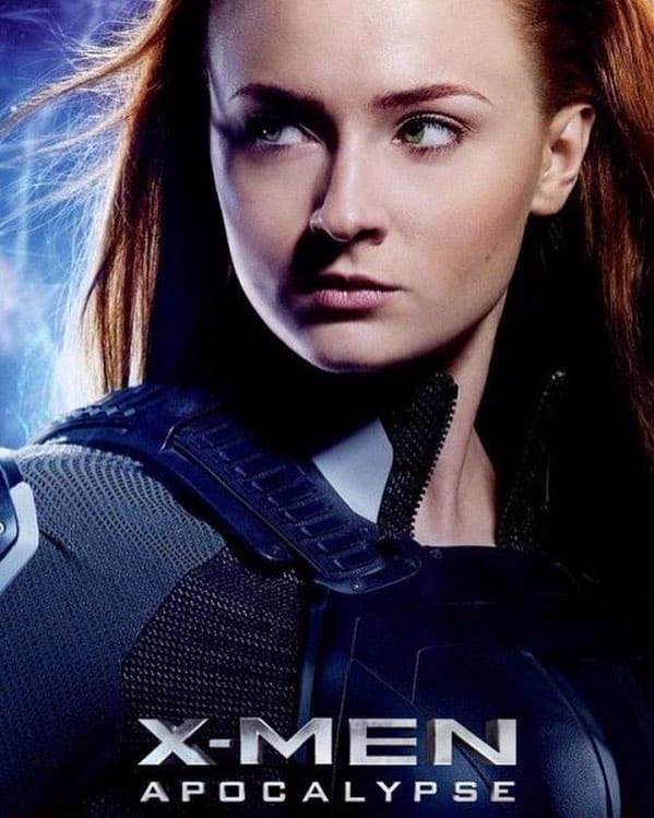 Sophie Turner is Jean Grey. Who is counting down to X-Men: Apocalypse?