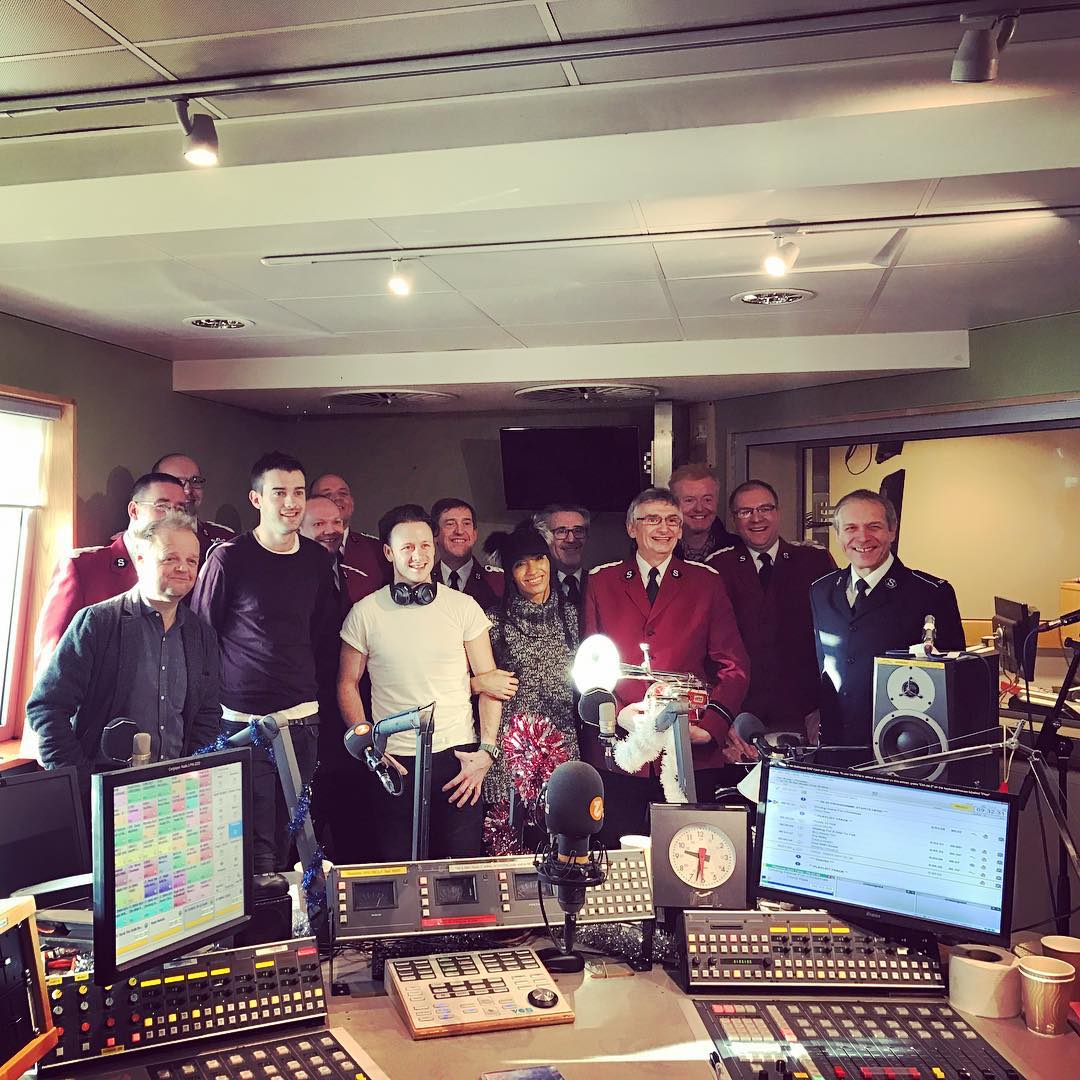 Festive fun all around on Chris Evans Breakfast Show this morning with Toby Jones