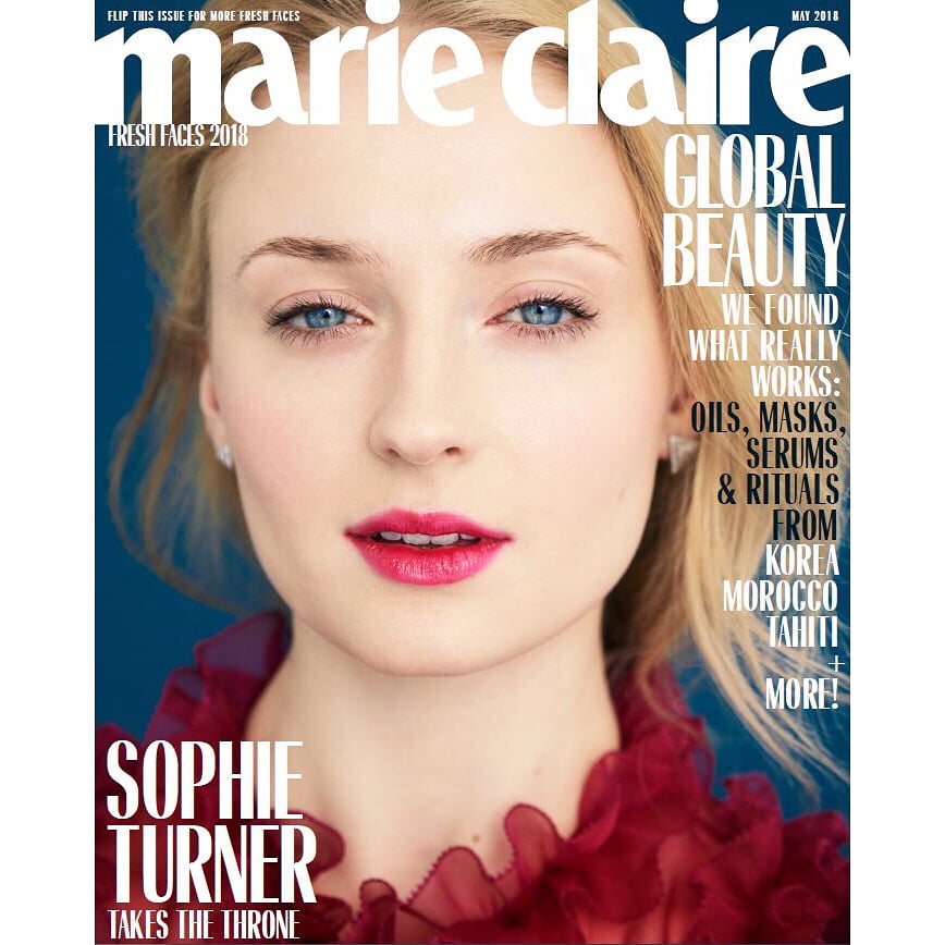 @sophiet is one of @marieclairemag‘s   for her cover - out now! .
.
.
.
#DarkPhoenix  #Photography @erikmadiganheck   #Wearing @louisvuitton   #StyledBy @j_errico   #Hair @earlsimms2 @wellahair #MUA  #Makeup @maryjanefrost