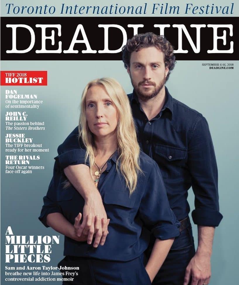 @samtaylorjohnson and @aarontaylorjohnson on the cover of Deadline, discussing their brilliant new film @amillionlittlepiecesmovie 📽🍿 @deadline