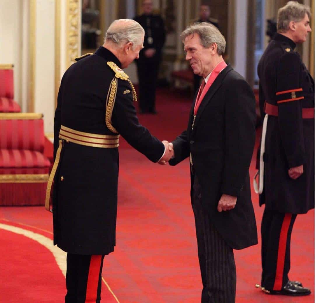 Congratulations to Hugh Laurie who was awarded a CBE today for services to drama!