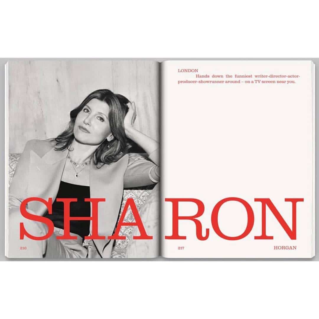 The brilliant @sharonhorgan in this years Spring/Summer edition of @the_gentlewoman