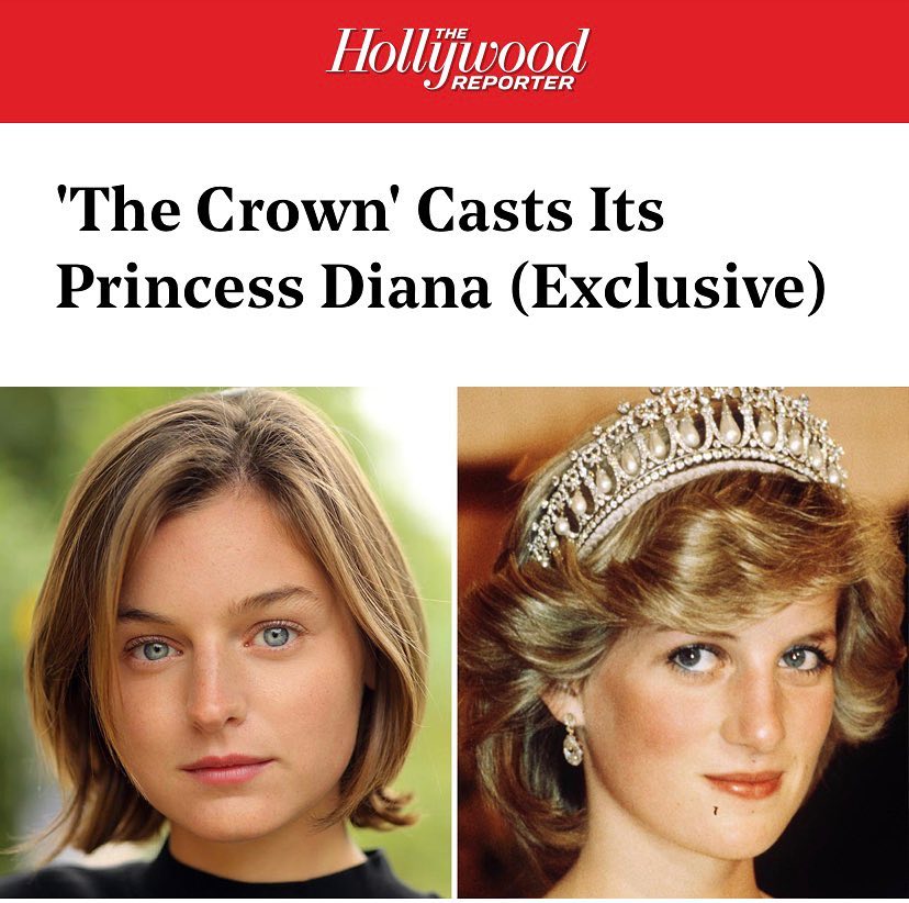 @emmalouisecorrin joins the cast of @netflix @thecrownnetflix Season 4 playing Lady Diana Spencer 
.
.
.
.
.