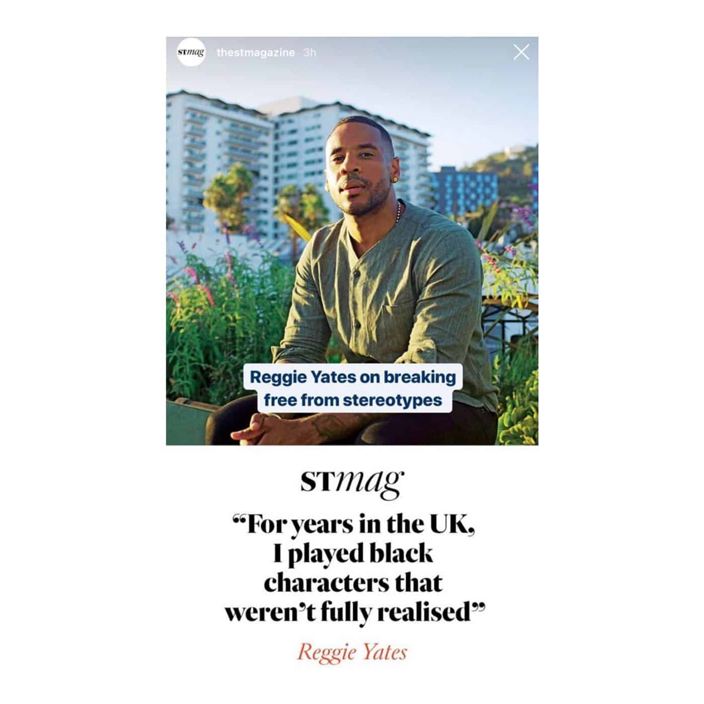 @regyates writes about his new documentary in this weekends @thestmagazine  .
.
.
TV’s Black Renaissance: Reggie Yates in Hollywood is on @bbctwo in July .
.
.