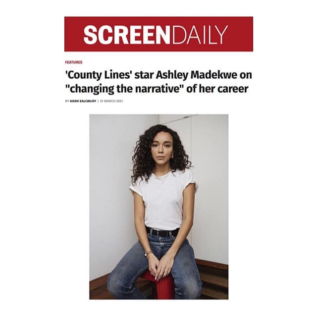 @smashleybell talks to @screendaily about her @bafta nominated role in @countylinesfilm 
.
.
.
.
📸 @iddophoto