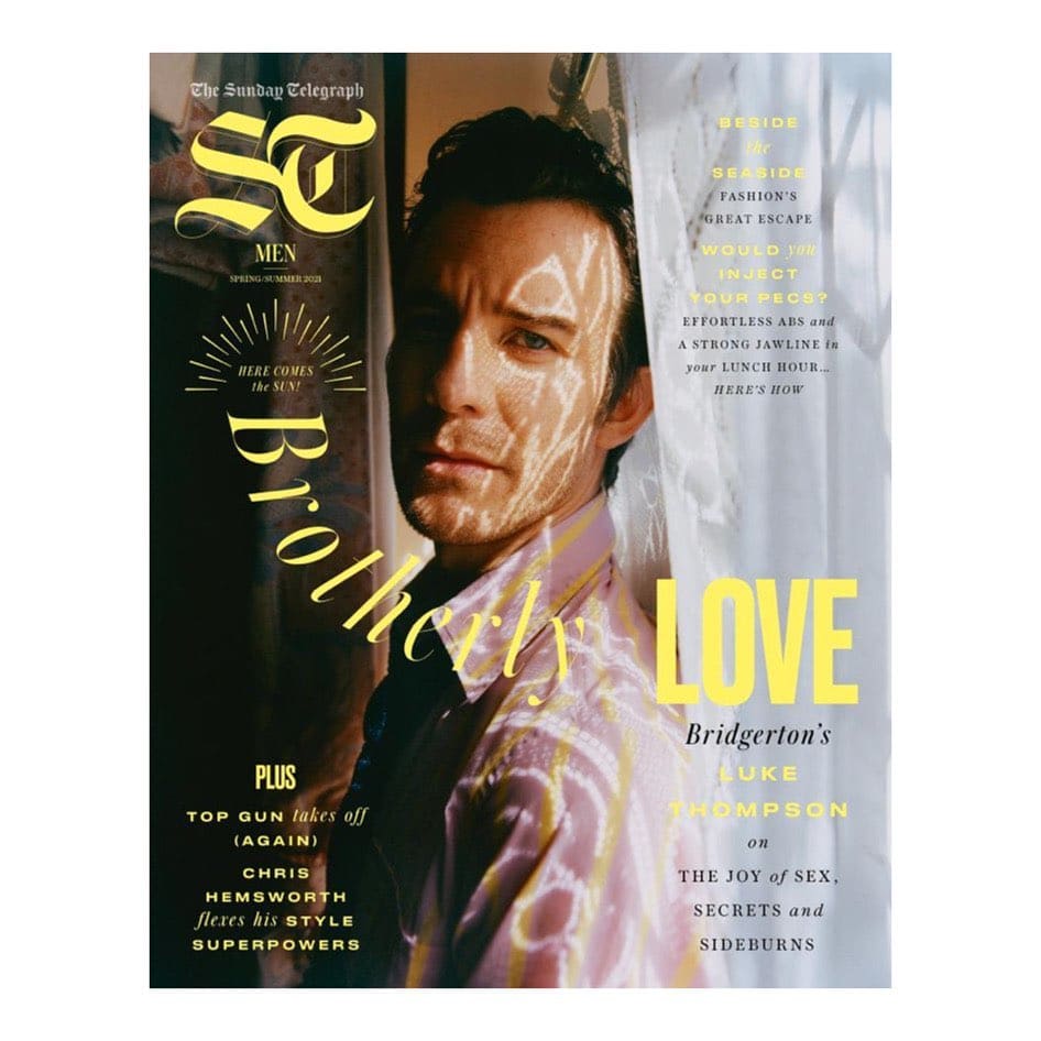 ️ graces the cover of @telegraphluxury discussing his role in @bridgertonnetflix and support for the ️
.
.
.
📸: @alexdemora 
: @rosefordestudio 
.
.
@londontheatre