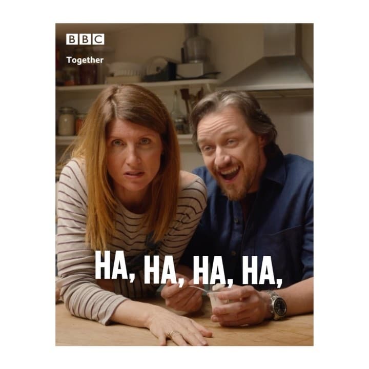 @sharonhorgan stars in with James McAvoy - 9pm on @bbctwo tonight 
.
.
.
.
@bbciplayer
