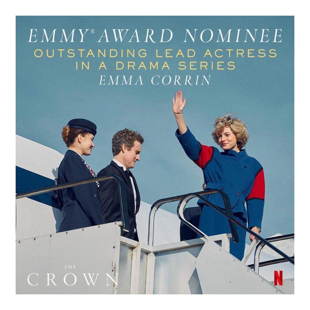 Congratulations @thecrownnetflix ! @televisionacad 
nominated for Outstanding Drama Series  With special mention to @emmalouisecorrin on your Emmy nomination for ‘Lead Actress in a Drama Series’ as well as nominated for ‘Supporting Actress in a Drama Series’ and  nominated for ‘Supporting Actor in a Drama Series’
