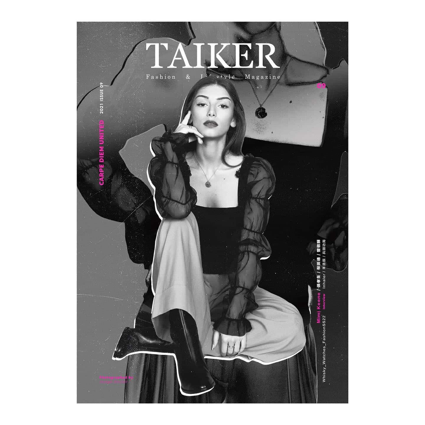 @mimikeene3 on the cover of @taikermagazine ahead of @sexeducation Season 3 - out September 17th 
.
.
.
.
📸 @josephsinclair 
 @ellagaskellstylist 
‍♀️ @charlotteyeomansmakeup 
‍ @shuian_ 
✍️ @dylan_sy_tang
