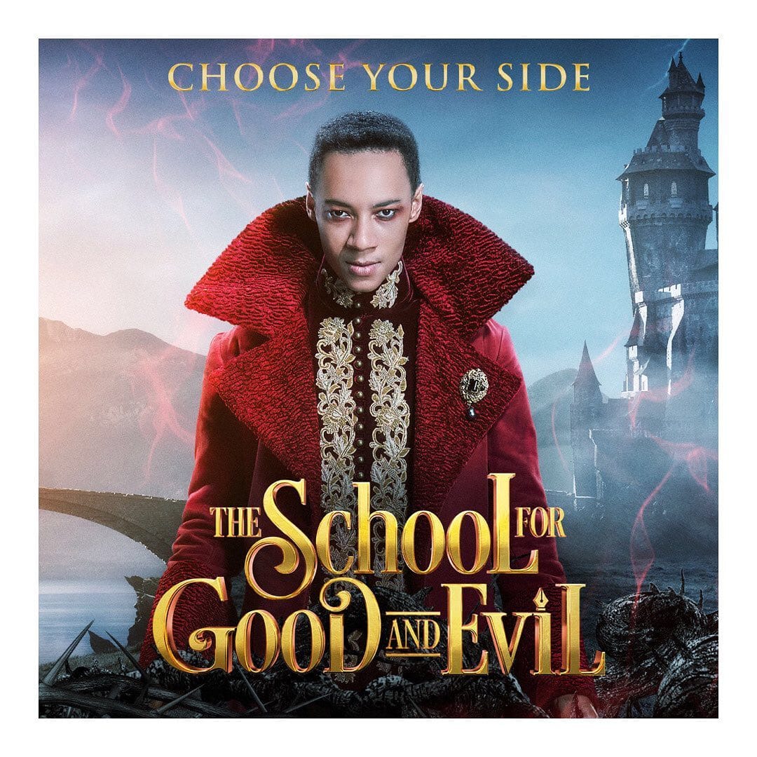 @kittheyounger as Rafal in @theschoolforgoodandevilmovie available to stream on @netflix from 19th October 
.
.
.