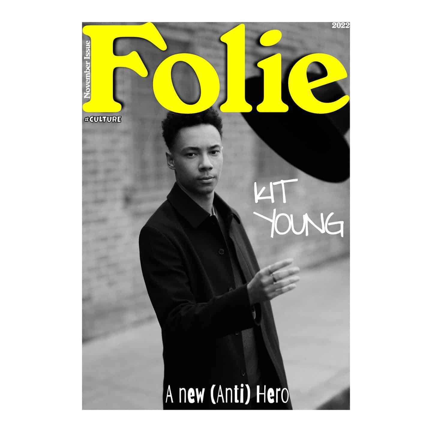 @kittheyounger as the digital cover of @folie.magazine discussing @theschoolforgoodandevilmovie with @pabloaragon 
.
.
.
📸 @bypip 
 @olgatimofejeva 
‍♂️ @nadiaaltinbas 
🖊 @pabloaragon 
.
.
.