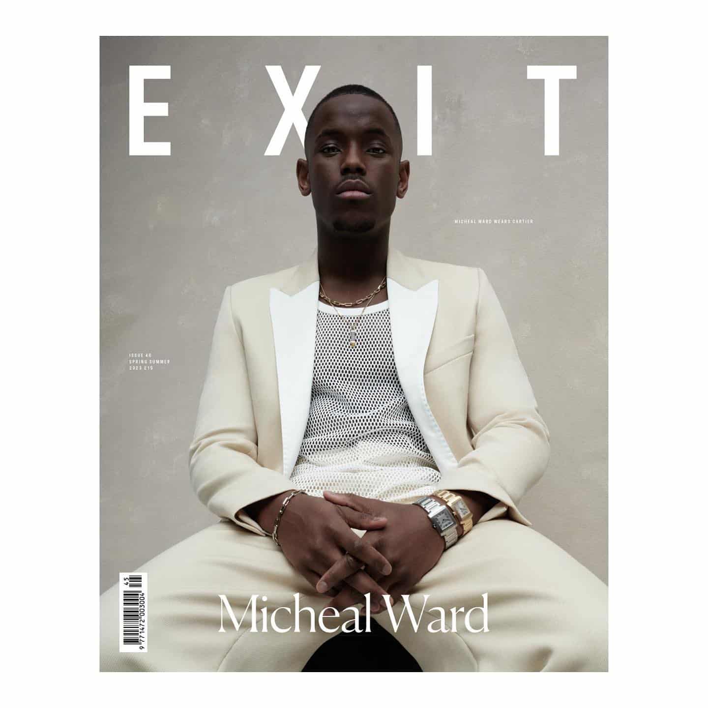 @michealward on the cover of @exit_magazine discussing his BAFTA-nominated role in Empire of Light 
.
.
.
📸 @ambergracedixon 
🧥 @candice__bailey 
 @cartier 
️ @nadiaaltinbas, @batiseol_gomis 
.
.
.