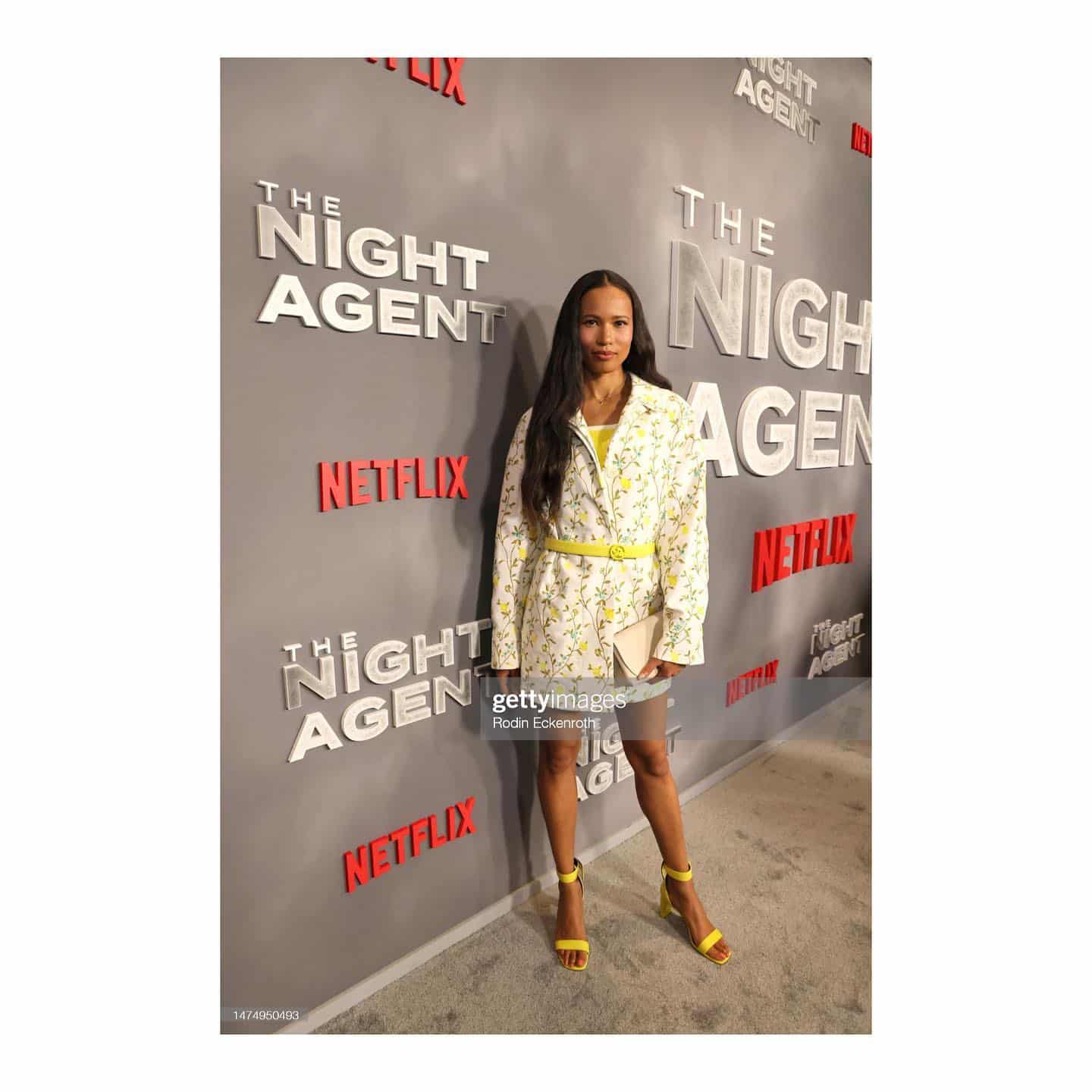 @folaevansakingbola at screening - now streaming on @netflix 
.
.
.
.
 @nikkideroest 
️ @milesjeffrieshair 
 @longchamp