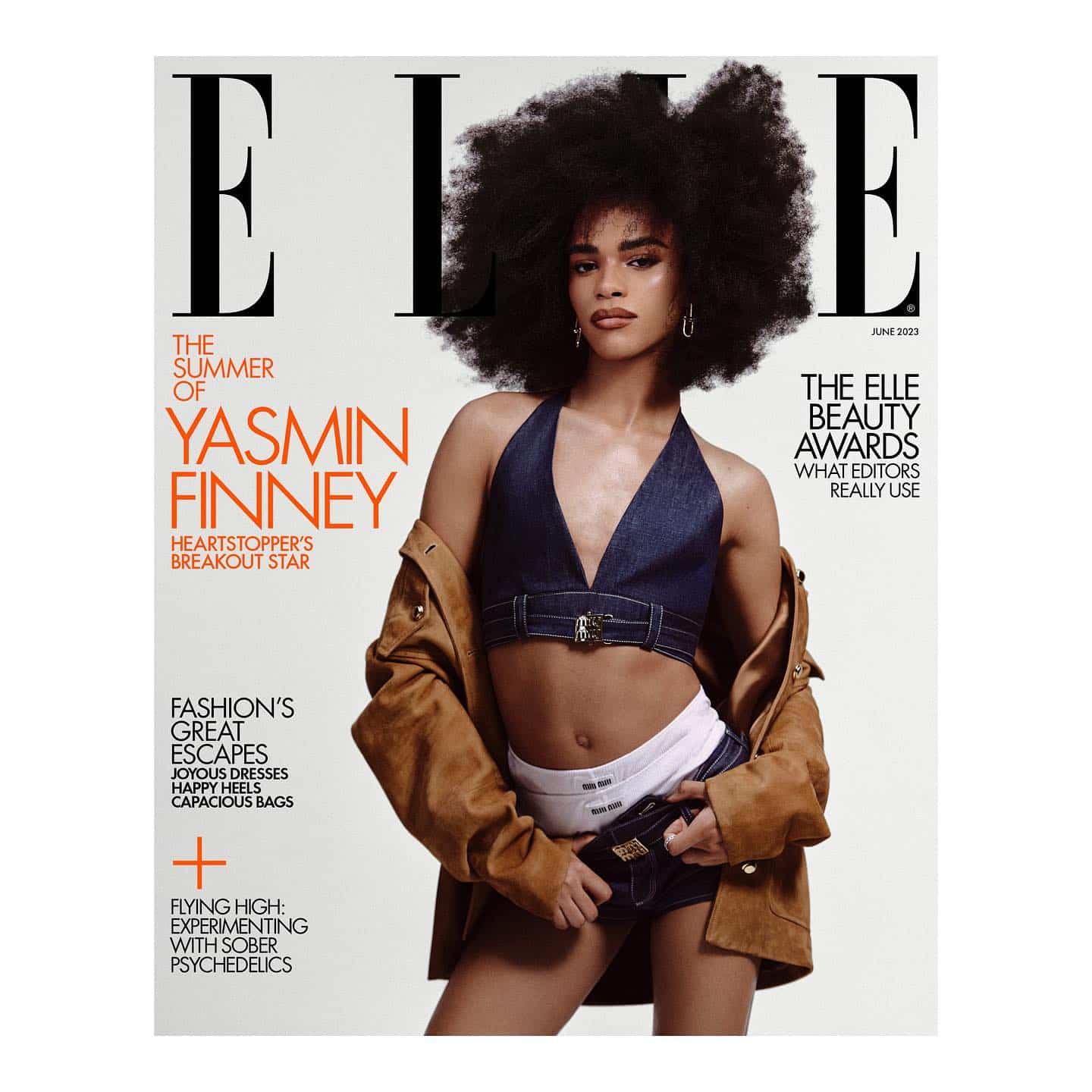 @yazdemand is the cover of the @elleuk June 2023 issue 

.
.
.

Yasmin wears @miumiu and @tiffanyandco

EIC: @kenyahunt 
Photography: @maltoni
Styling: @georgmedley
Styling Assistant: @galkln
Makeup: @monaleannemakeup using @yslbeauty
Hair: @issacvpoleon
Nails: @robbietomkins
Creative Director: @tom_houseofusher
Fashion Director: @avrilmair
Talent Director: @lottielumsden
Associate Editor: @lenadecasparis
Picture Production Editor: @gemmalucia_shootproducer
Picture Assistant: @theleilalife 
✍️: @lottejeffs 

.
.
.