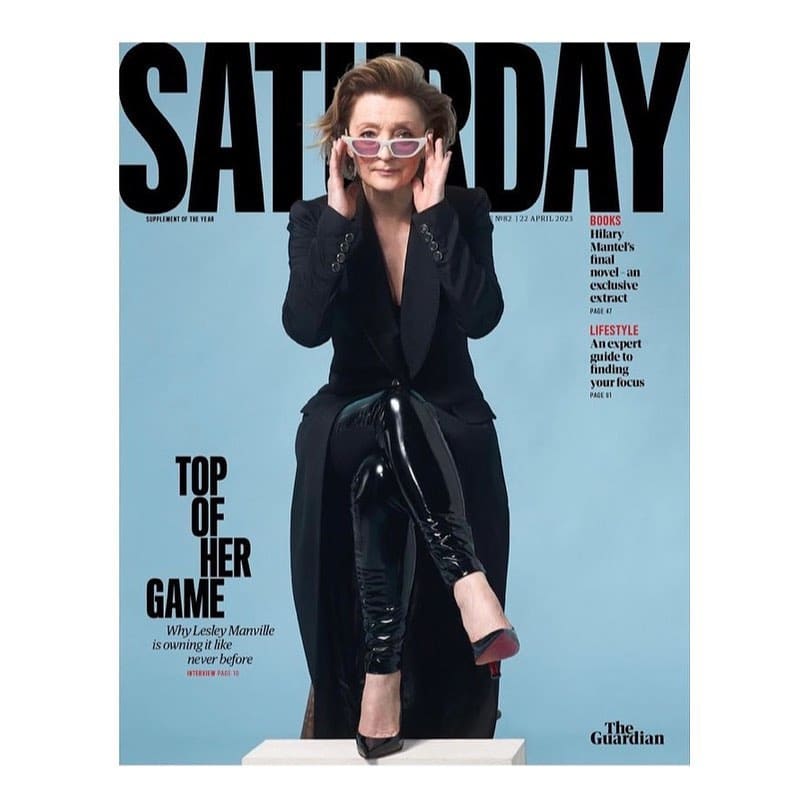 The fabulous is the cover of this week’s @gdnsaturday 

.
.
.

✍️: @charlotteedwardes 
📸: @ameliatroubridge 

Styling: @stephwilsonstyling 
Makeup: @amanda.grossman 
Hair: @naradkutowaroo 

Editors: Merope Mills, Will Dean
CD: @chrisclarkecc 
AD: @maggie_b_murphy 
Picture Editors: @lousiroy, @kateedwa 
.
.
.