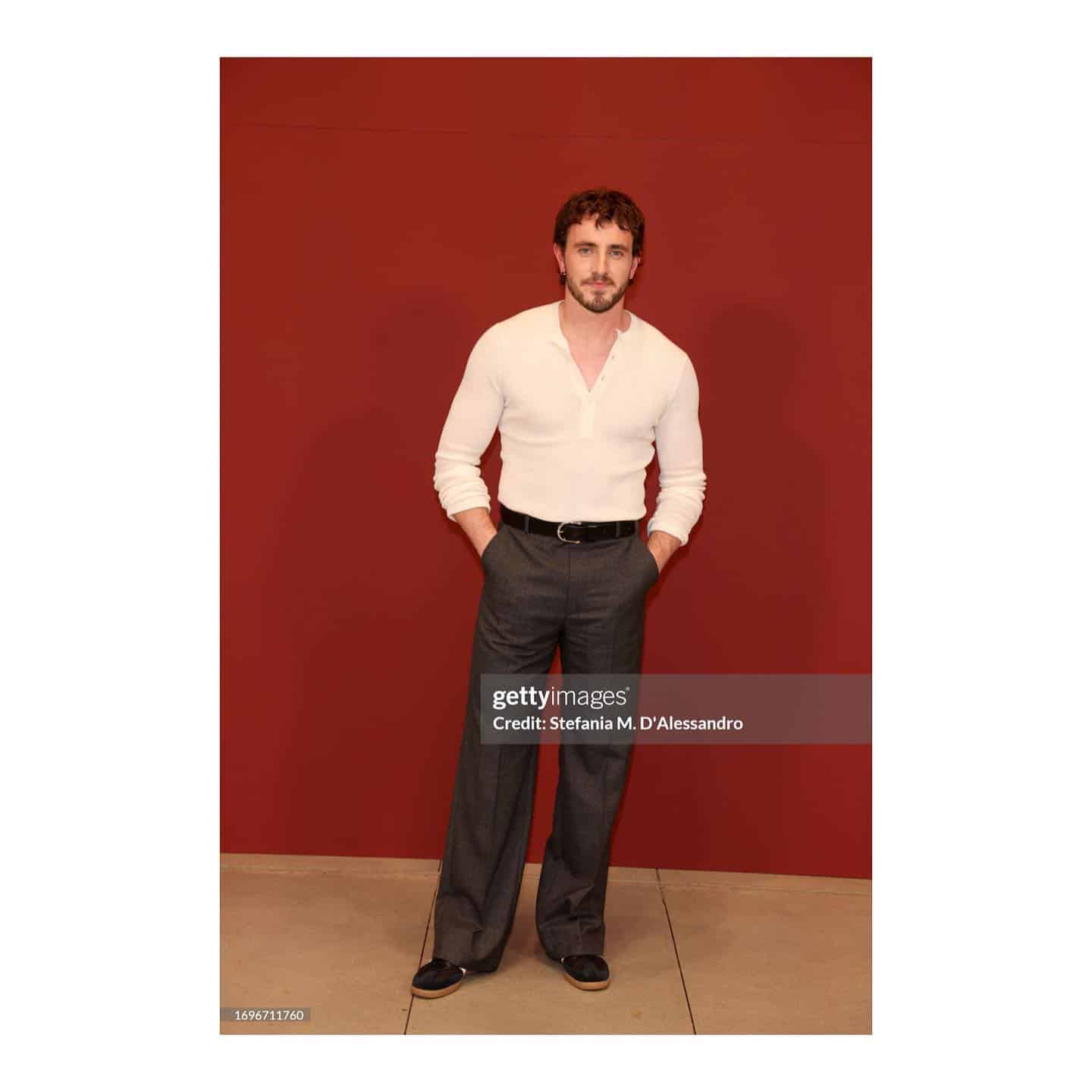 🥀 attends the @gucci  SS24 show in Milan 🥀

@sabatods 
.
.
.

📸 @gettyimages @vittoriozuninocelotto 
Paul wears @gucci 
Styling: @felicitykay 
Grooming: @knightjosh 

.
.
.