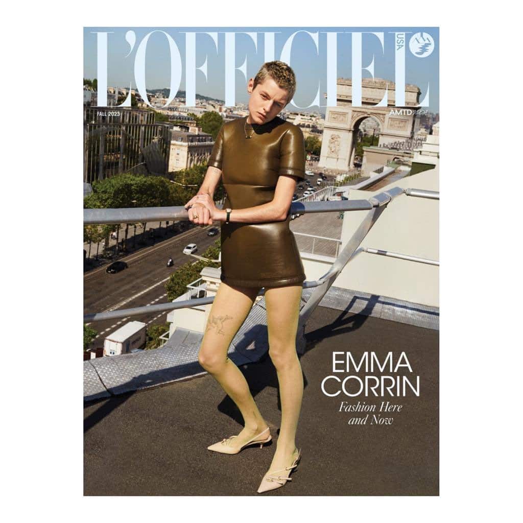 🥖 @emmalouisecorrin for the @lofficielusa Fall 2023 cover 🥖

.
.
.

Emma wears @miumiu @cartier 
📸 @tung_walsh 
 ️ @chatchatduloup 
 @ginakanemakeup 
 @hubertecesarion 

.
.
.