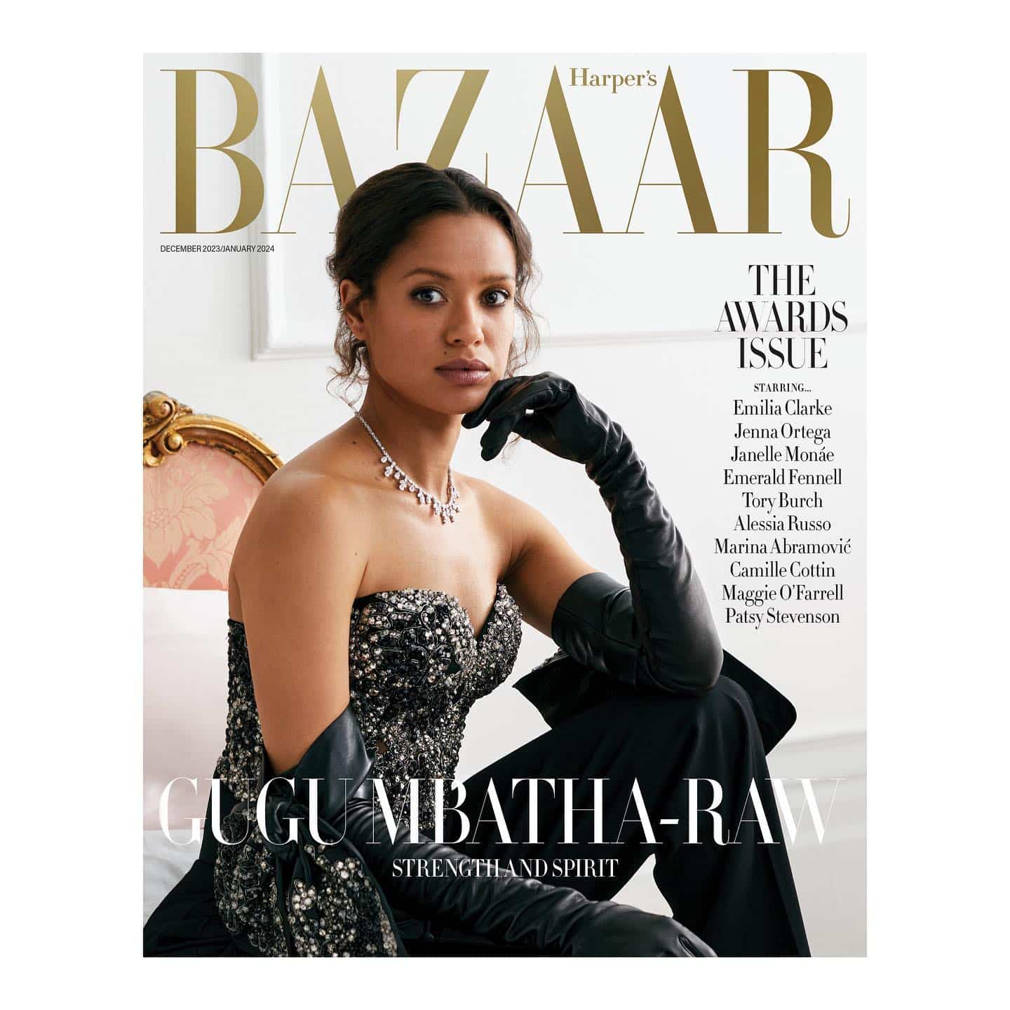 @gugumbatharaw covers the Awards issue of @bazaaruk discussing her incredible work as Goodwill Ambassador for UNHCR (@refugees) 
.
.
.

@gugumbatharaw wears @alexandermcqueen and @harrywinston
EIC lydiasmag
Deputy editor and interview @franceshedges
Photography @helenachristensen
Stylist @leithclark
Creative director @tom_houseofusher
Fashion director @avrilmair
Picture director @izzyparrylewis
Talent director @lottielumsden
Talent editor @olivia__blair
Features director @hels_lee
Hair @bjornkrischker
Makeup @kaymontano
Nails @michelleclassnails
Styling assistant @galkln
.
.
.