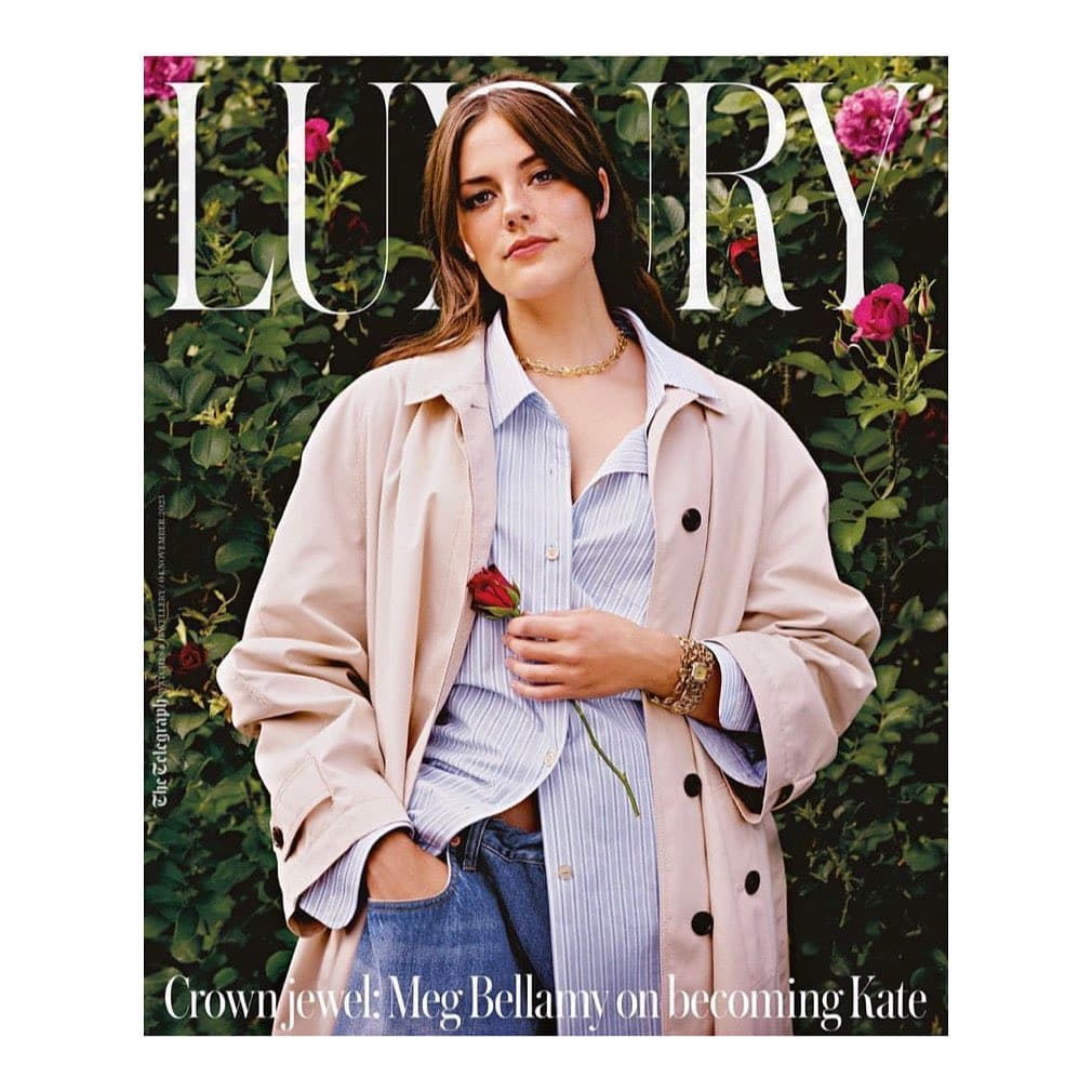 🥀 @megkbellamy for the cover of @telegraphluxury, speaking about all things style 🥀

.
.
.

Meg wears @gucci 
Styling: @felicitykay 
Photographer: @claystephengardner 
Styling Assistant: @ivoryandonyx 
Hair: @stefanbertin 
Makeup: @ginakanemakeup 
Manicure: @chisatochee 

.
.
.