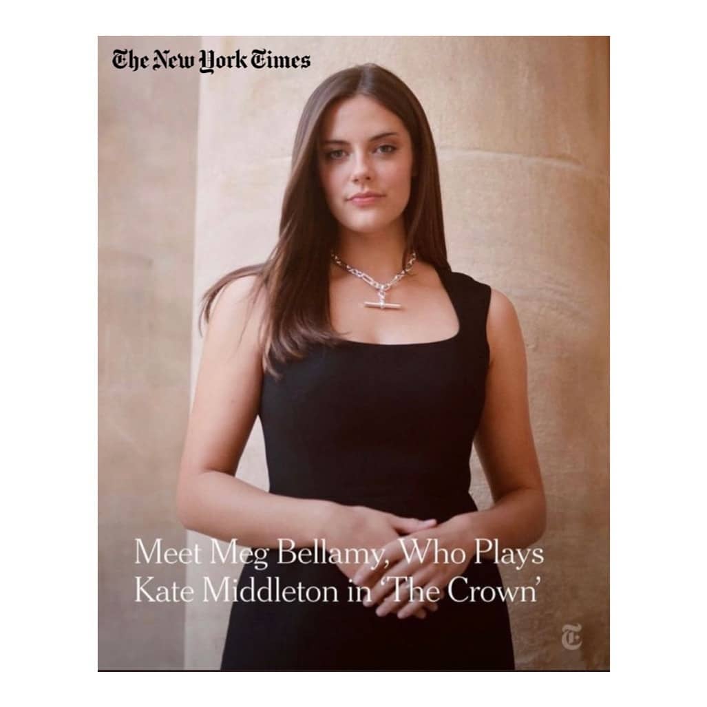 @megkbellamy speaks to @nytimes ahead of @thecrownnetflix S6 Part 2 release this Thursday 14th December 
.
.
.
📸 @sophiestafford_
✍️ @elizabethcpaton
 @felicitykay
️ @chadmaxwellhair 
 @sallybmakeup 
.
.
.