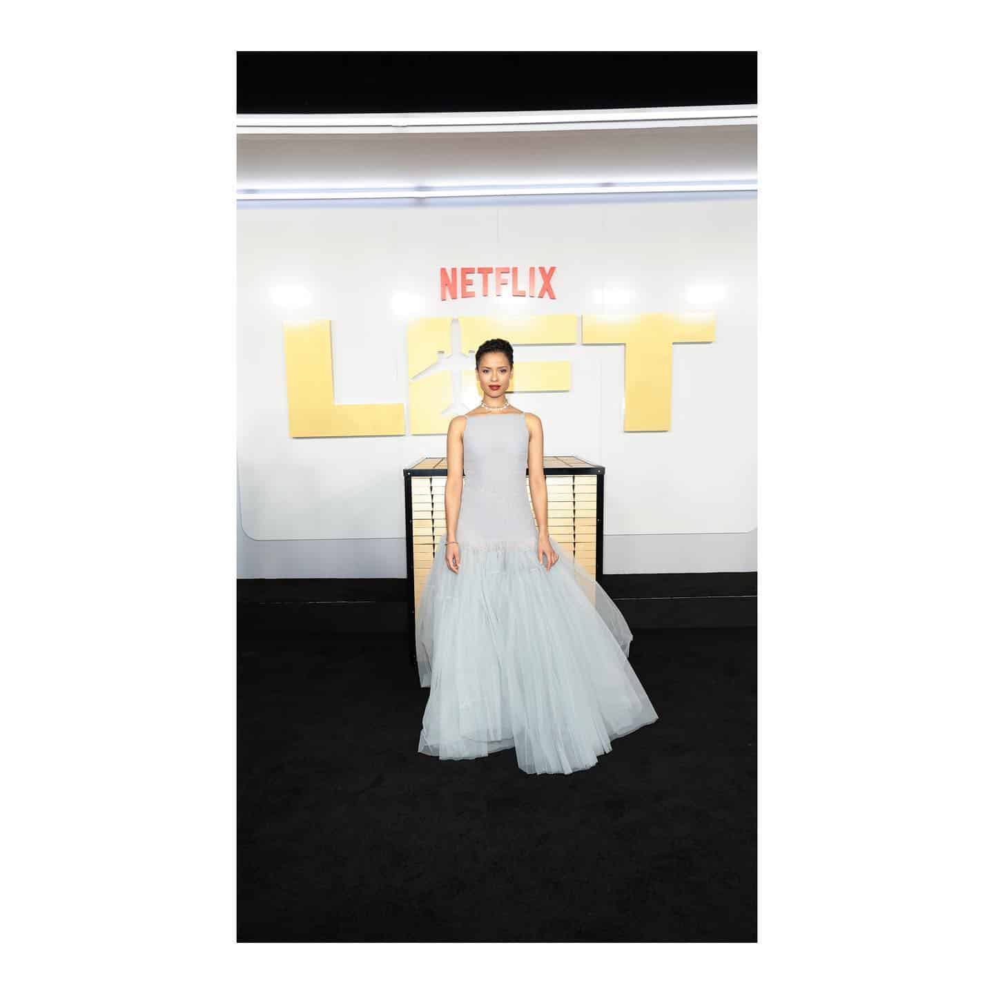 ️🤍 @gugumbatharaw at the New York premiere of LIFT. Releasing globally on Netflix, 12th January ️🤍
.
.
.
 @leithclark, @mollygoddard 
‍♀️ @naivashaintl 
 @nickbarose 
.
.
.