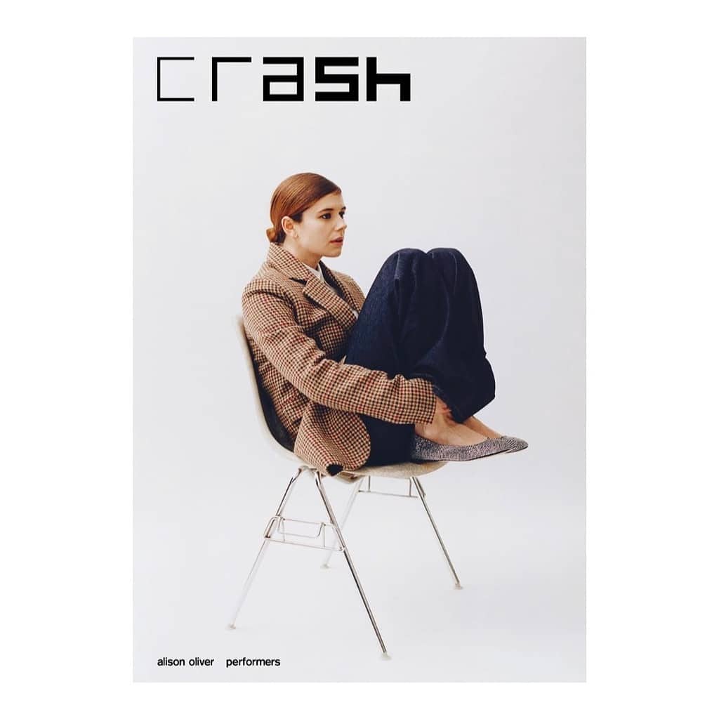 @alisonjoliver for the cover of @crashmagazine Issue 102 
.
.
.
Alison wears @loewe by @jonathan.anderson
Editor in chief: @armelleleturcq
Photographer: @tobycoulson
Fashion director: @chiaraficola
Stylist: @irene.barra
Hair: @mtjp333
Make up: @gracessinnott
.
.
.