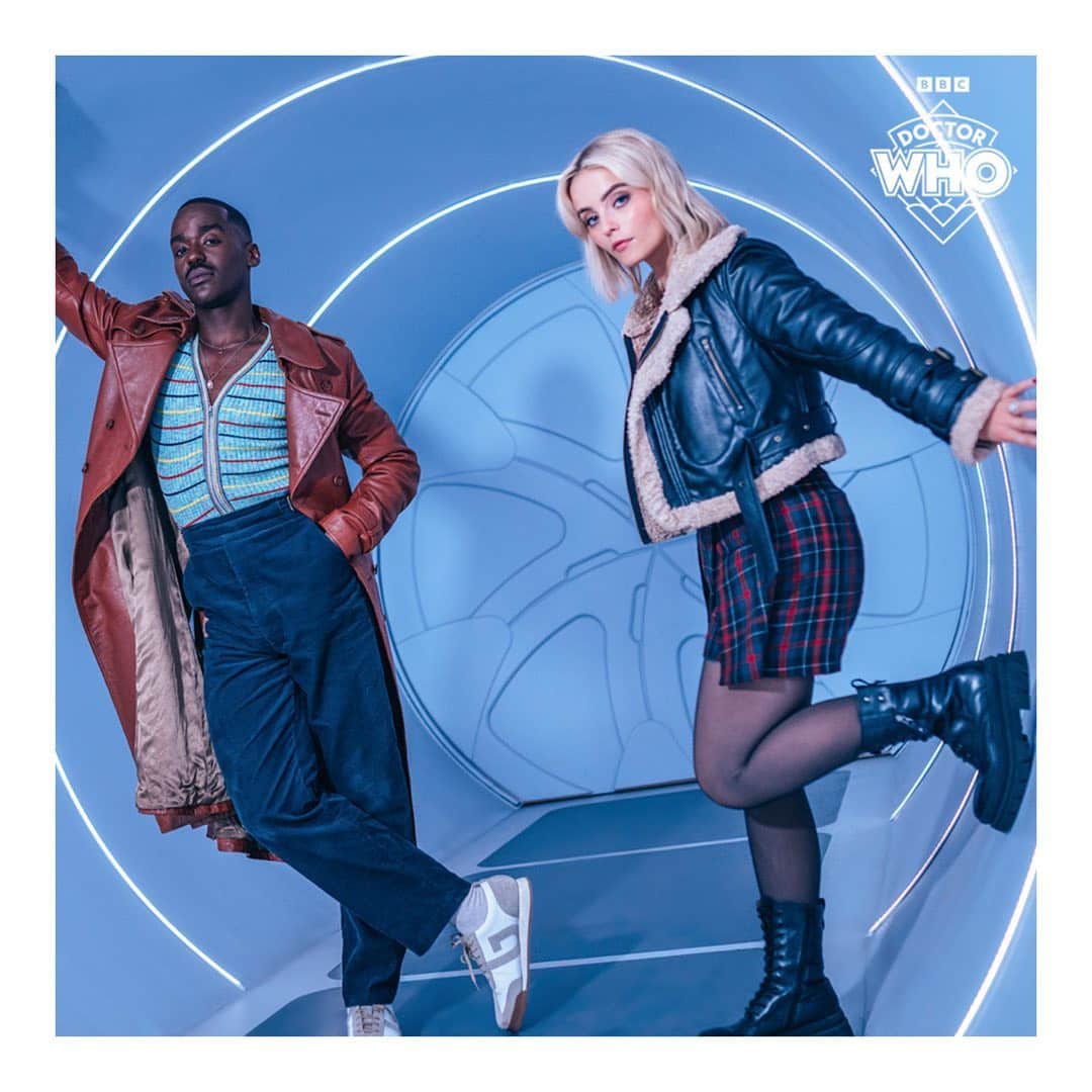 @milliegibbo returns as companion Ruby Sunday for new adventures. The first two episodes of Doctor Who debut on @bbciplayer 11th May in the UK and internationally on @disneyplus 10th May 
.
.
.
