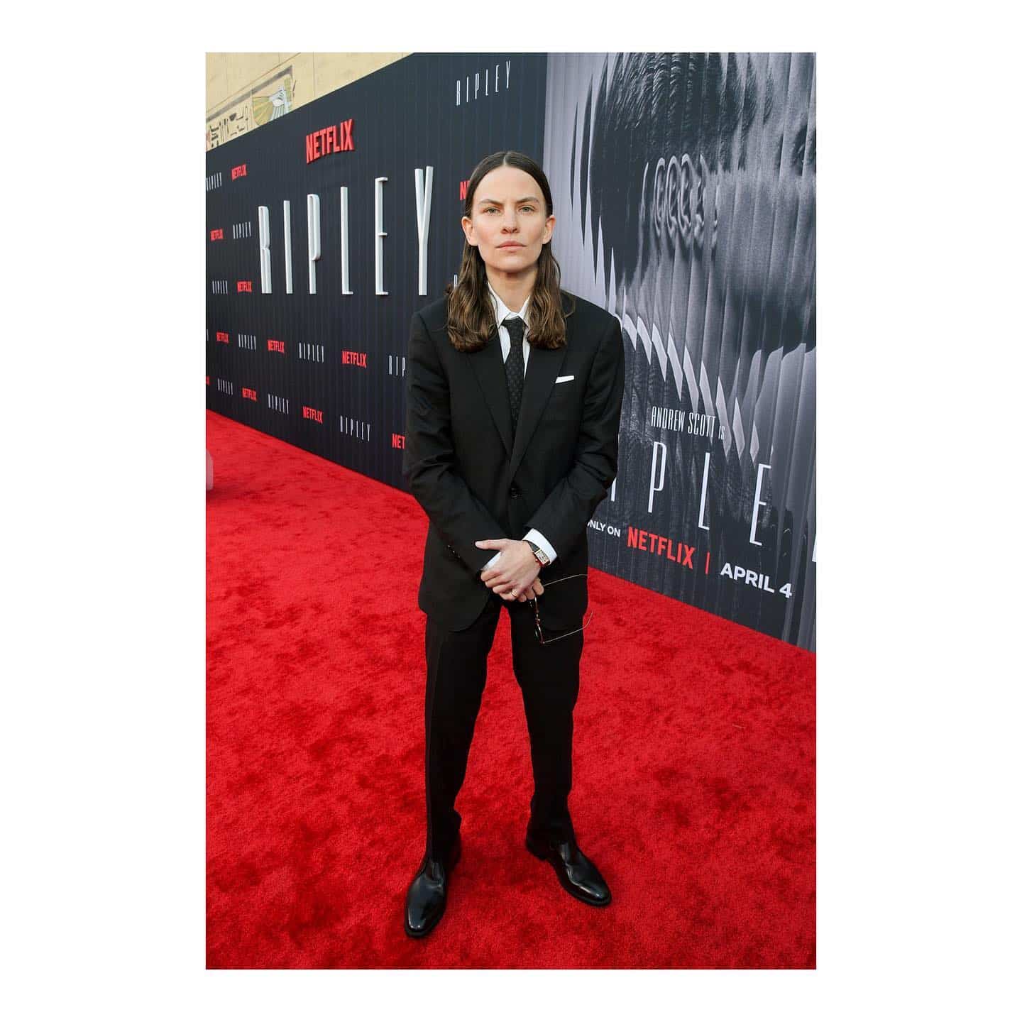 @eliotsumner attends the @ripleynetflix premiere in LA, streaming on @netflix @netflixuk from today 

.
.
.

Eliot wears @ralphlauren 
Styling: @marcforne 
Grooming: @nellichristine 

.
.
.