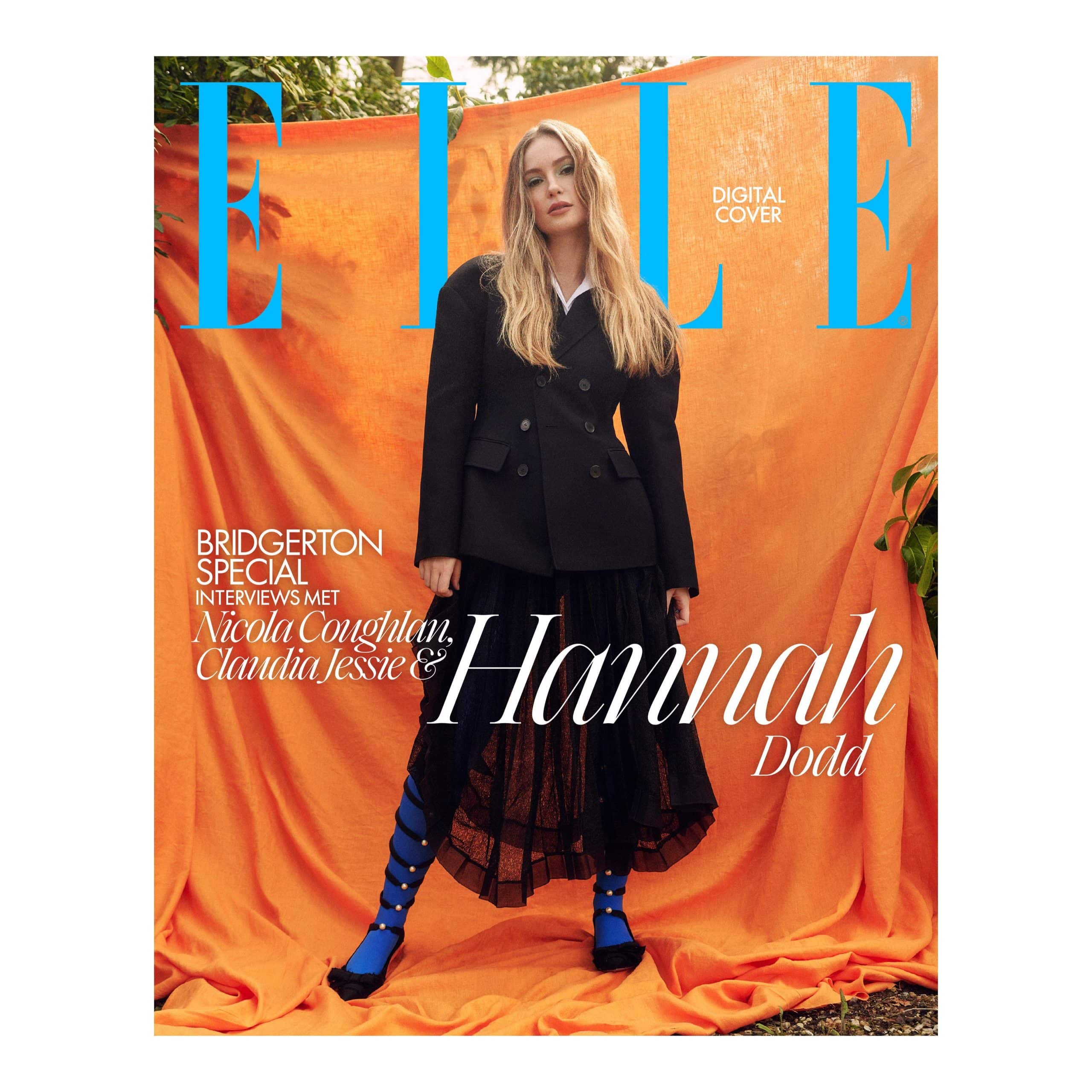 🧡 @hannahfkdodd covers a digital exclusive @elle_nl May issue, talking all things @bridgertonnetflix 🦋 Season 3: Part One out now 🧡
.
.
.
📸 @emilpabon
 @guusjeverhoef @suzekuit
 @kathinkagernant 
️ @magdalenaloza
.
.
.