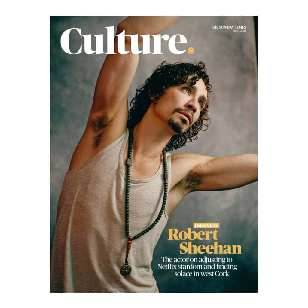 ‍♂️️ @rozzymikes on the cover of @irishtimesmagazine discussing his Galway show REUNION, season 4 of THE UMBRELLA ACADEMY and his upcoming book PLAYING DEAD ‍♂️️
.
.
.